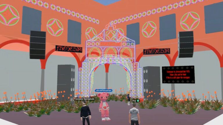 Frame da FRENESIACLUBVR: Virtual Glitching Bodies