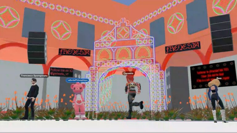 Frame da FRENESIACLUBVR: Virtual Glitching Bodies